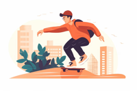 skateboard kids teens